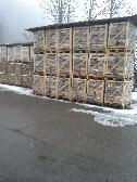 Brennholzlager und Verarbeitung